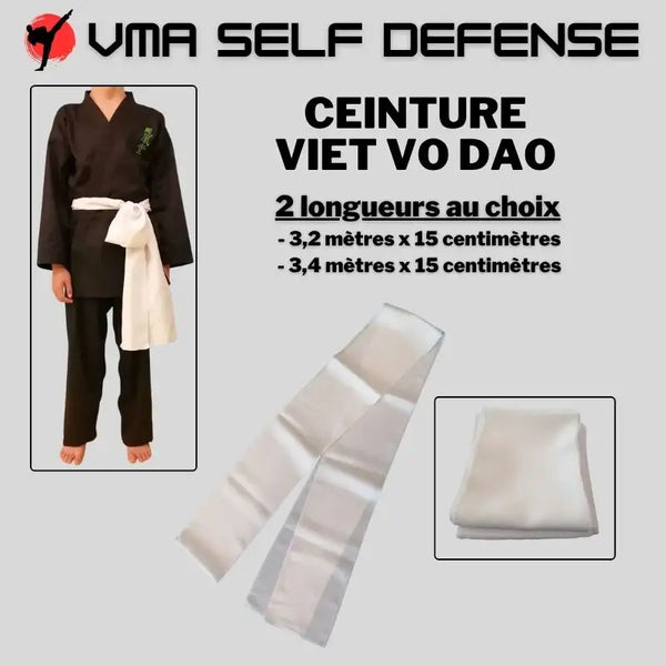 Ceinture arts martiaux vietnamiens ⏐ Achat