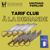Couteau papillon : Sabre double arts martiaux traditionnels