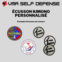 Écusson Viet Vo Dao à personnalisé pour kimono arts martiaux vietnamiens