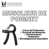 Achat Muscleur de poignet réglable de 5 à 60 Kg