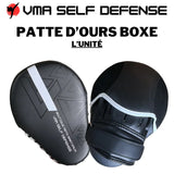 Patte d'ours de boxe pour les entraînements en sparring avec taille unique pour adolescent et adulte et fixation renforcée par scratch