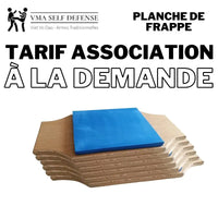 Planche de frappes makiwara bois Muay Thai Viet Vo Dao
