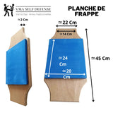 Planche de frappe disponible à l'achat en bois niveau débutant et intermédiaire