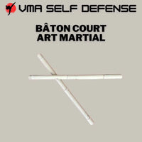 Bâton court pour la pratique du Kali en rotin naturel