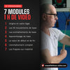 Programme du cours de nunchaku du pack : 7 modules