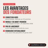 Avantages de la précommande du cours de sabre inclus dans le pack