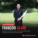 Cours de sabre : François LAJOIE, ceinture noire 6ᵉ Dan Dojo de France de Việt Võ Đạo