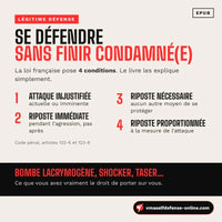 Livre self defense epub : tout savoir sur la légitime défense