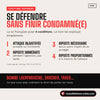 Livre self defense pdf : La légitime defense