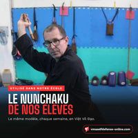 Nunchaku d'entraînement pour les écoles de viet vo dao