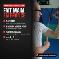 Nunchaku fait main en france de qualité professionnelle