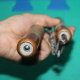 Nunchaku professionnel : Bois et chaine acier