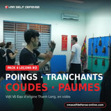 Pack 4 leçons Bộ du Việt Võ Đạo en vidéo : poings marteaux, tranchants de main, coudes et paumes