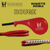 Pao double karaté rouge