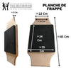 Planche de frappe makiwara bois endurcissement poings pieds